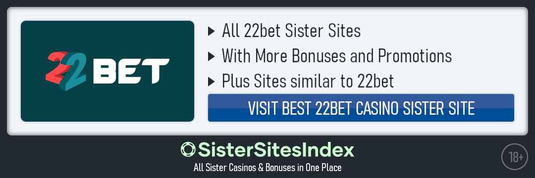 22bet sister sites