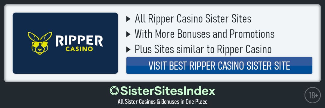 Ripper Casino sister sites