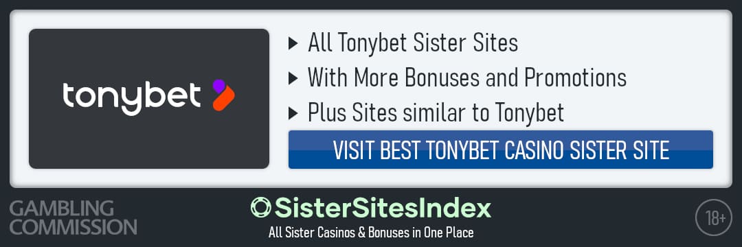 Tonybet sister sites