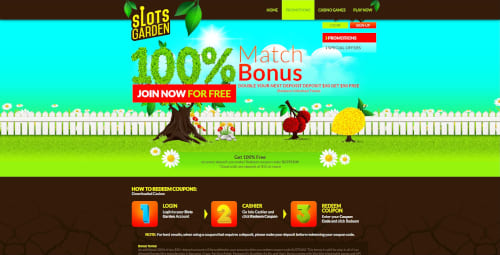 Slots Garden Bonus