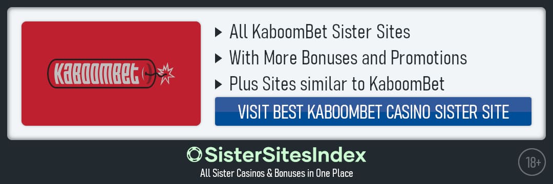 Kaboombet sister sites