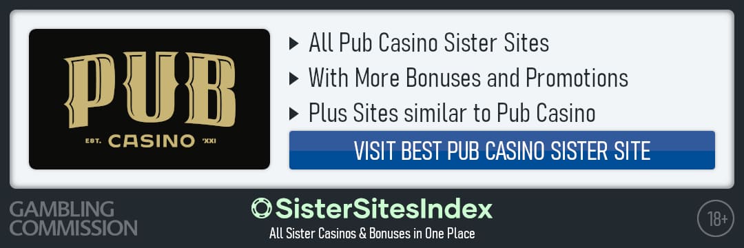 Pub Casino sister sites