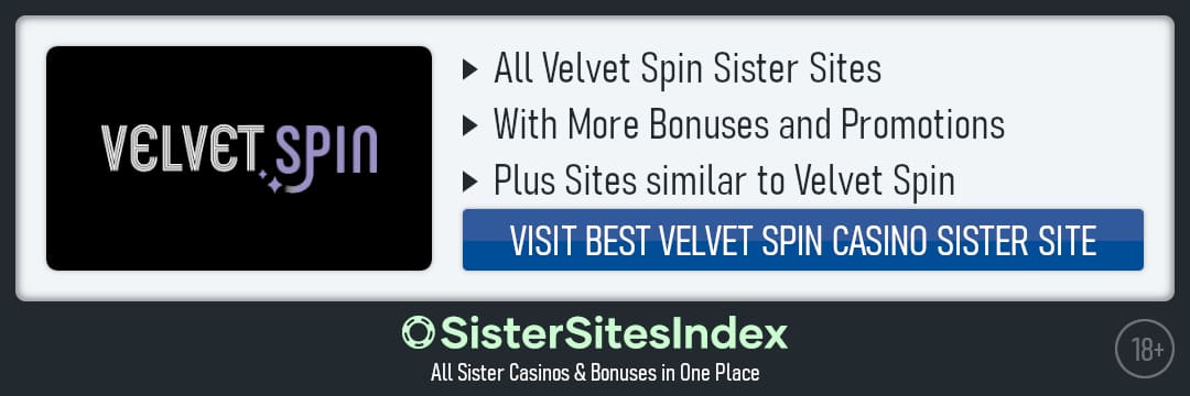 Velvet Spin sister sites