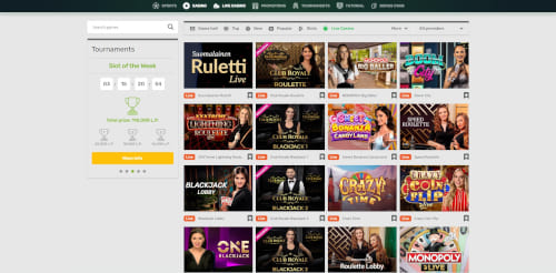 Campobet Live Casino