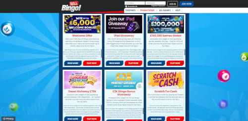 Daily Record Bingo Bonuses