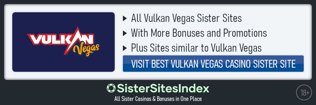 Vulkan Vegas sister sites