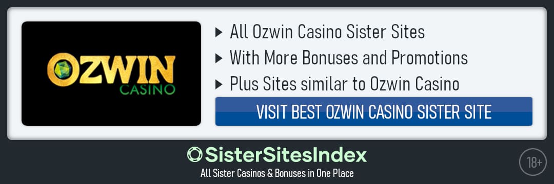 Ozwin Casino sister sites