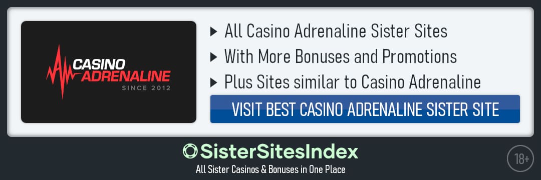 Casino Adrenaline sister sites