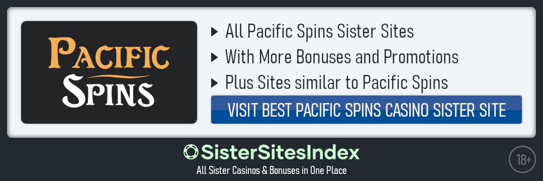 Pacific Spins sister sites