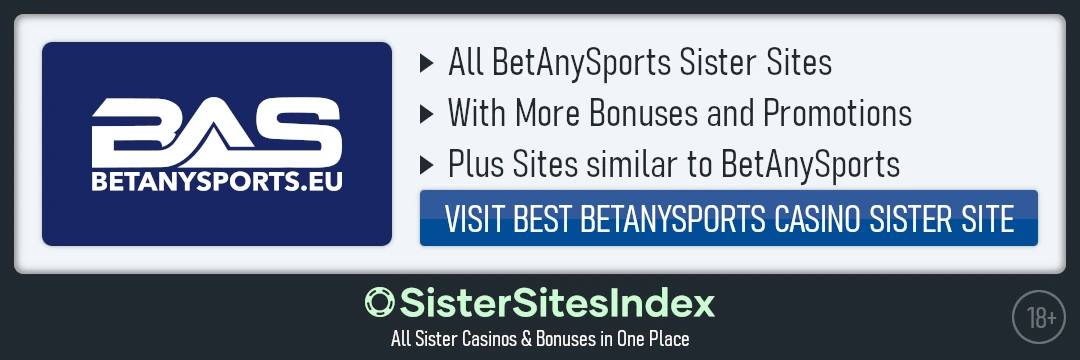 BetAnySports sister sites