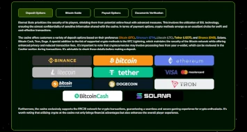 Eternal Slots Payments