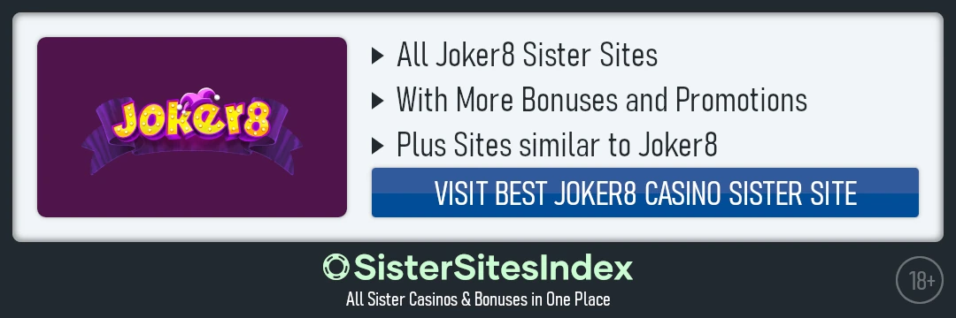 Joker8 sister sites