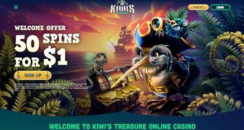 Kiwis Treasure Bonus