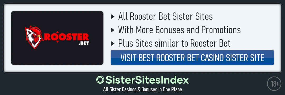 Rooster Bet sister sites