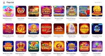Hit'n'Spin Popular Games