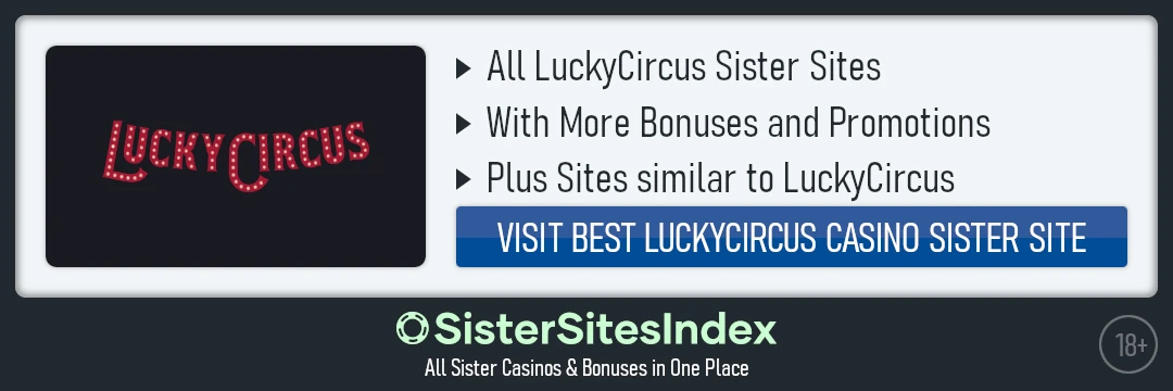 LuckyCircus sister sites