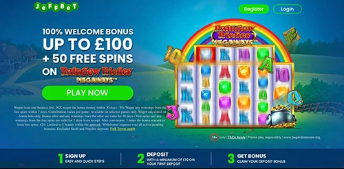 JeffBet Casino Welcome Bonus