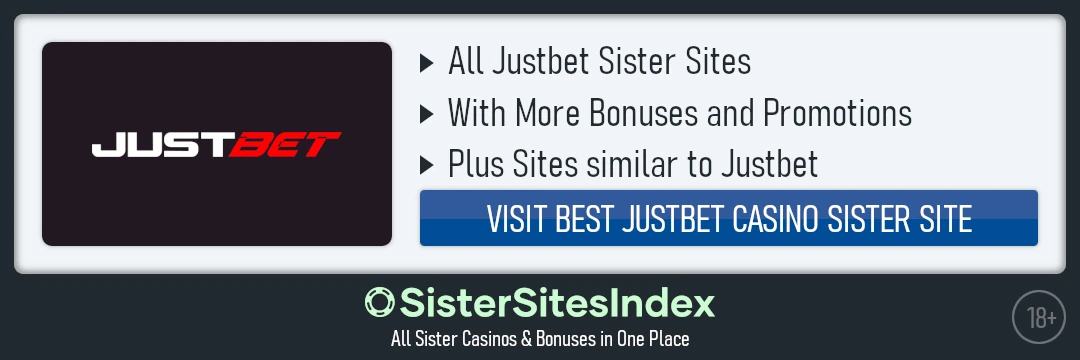 Justbet sister sites