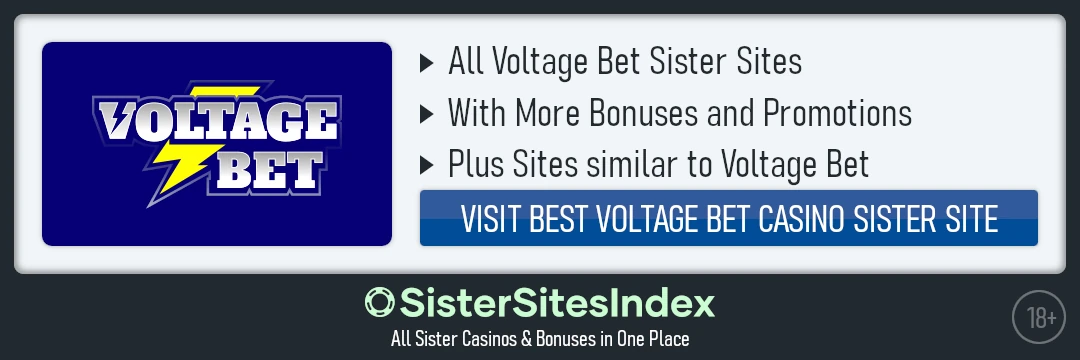 Voltage Bet sister sites
