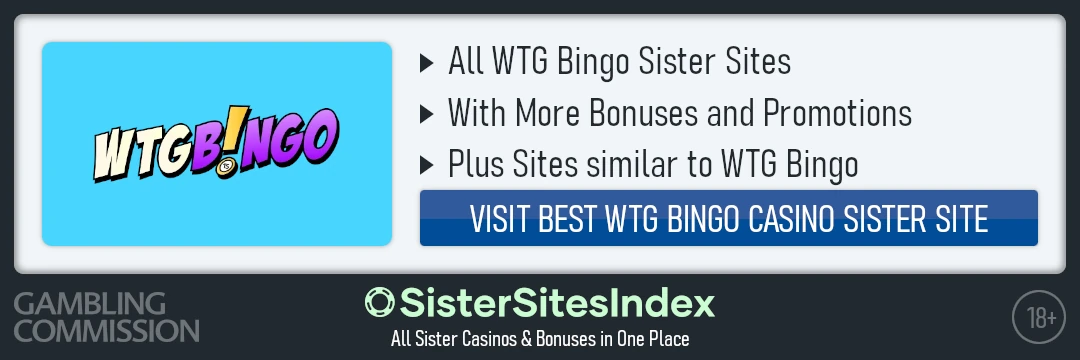 WTG Bingo sister sites