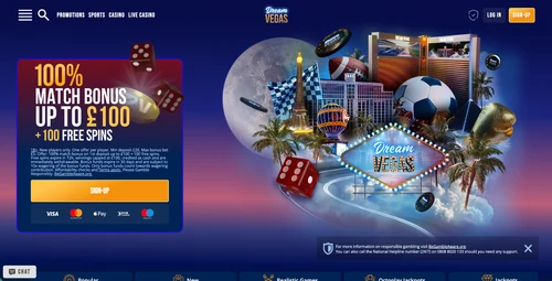 Dream Vegas Welcome Bonus