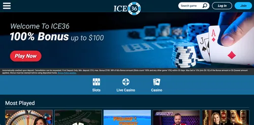Ice36 Homepage