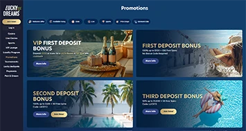 Lucky Dreams Bonuses