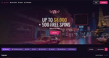 VegasNow Bonus