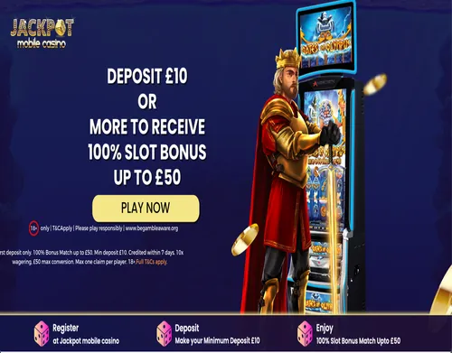 Jackpot Mobile Welcome Offer