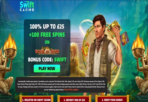 Swift Casino Welcome UK