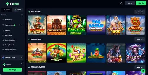 OnLuck Games Page