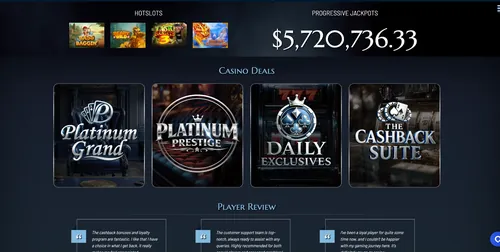 Platinum Reels Homepage