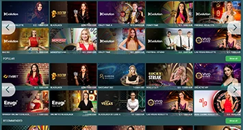 22Casino Live Casino