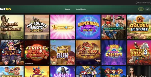 Bet365 Casino Games